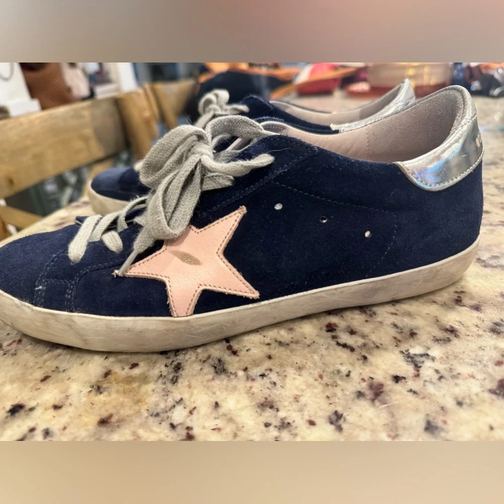 Suede Golden Goose Sneakers - Picture 4 of 8
